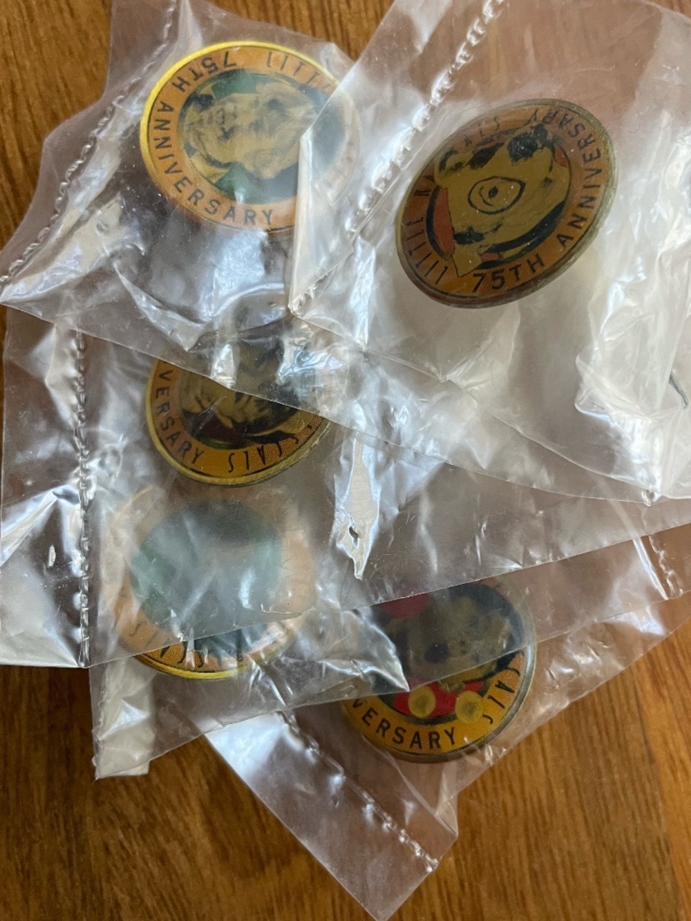 Set of 5 Little Rascals 75th Anniversary Pin Set NEW/SEALED